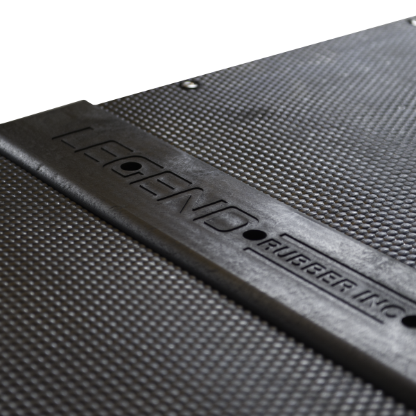 XCS1 Individual Cow Roll Bed Mat Legend Rubber